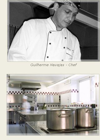 nosso chef Gulherme Navajas